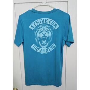 Lebron James Strive For Greatness T-Shirt Mens  Blue